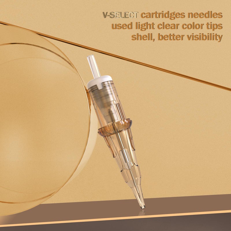 EZTAT2 EZ Tattoo Cartridge Needles - 20Pcs #10 (11RL) Bugpin Round Liner Disposable Tattoo Needles Cartridges for Rotary Tattoo Machine Pen Gun - V SELECT - Image 3